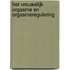 Het vrouwelijk orgasme en orgasmeregulering