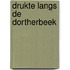 Drukte langs de Dortherbeek