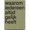Waarom iedereen altijd gelijk heeft door Ruben Mersch