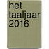 Het Taaljaar 2016