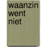 Waanzin went niet