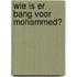 Wie is er bang voor Mohammed?