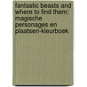 Fantastic Beasts and where to find them: magische personages en plaatsen-kleurboek door Onbekend