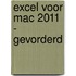 Excel voor Mac 2011 - Gevorderd