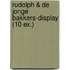 Rudolph & de jonge bakkers-display (10 ex.)