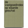 De Vastgoedindex op waarde geschat by P.L.C. Hilbers