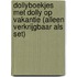 Dollyboekjes Met Dolly op vakantie (alleen verkrijgbaar als set)