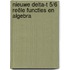 Nieuwe delta-t 5/6 reële functies en algebra