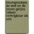 Kleursprookjes de wolf en de zeven geitjes (alleen verkrijgbaar als set)