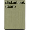 Stickerboek (taart) by Unknown