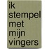 Ik stempel met mijn vingers