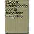 Zakboek strafvordering voor de hulpofficier van justitie