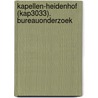 Kapellen-Heidenhof (KAP3033). Bureauonderzoek door Miel Schurmans