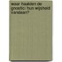 Waar haalden de gnostici hun wijsheid vandaan?