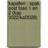 Kapellen - SPAK Oost fase 1 en 2 (KAP 3022/KAL3028)