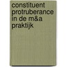 Constituent Protruberance in de M&A Praktijk by Peter Stokking
