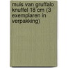 Muis van Gruffalo knuffel 18 cm (3 exemplaren in verpakking) door Onbekend
