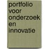 Portfolio voor onderzoek en innovatie