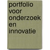 Portfolio voor onderzoek en innovatie by de kenniscoalitie
