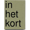 In het kort by H. van Dam