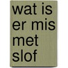 Wat is er mis met Slof by Anneke Scholtens