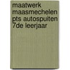 Maatwerk Maasmechelen PTS autospuiten 7de leerjaar door S.A.J. van Iersel