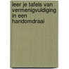Leer je tafels van vermenigvuldiging in een handomdraai door Onbekend