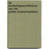 De Landschapsarchitectuur van het Polder-boezemsysteem door Inge Bobbink