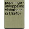 Poperinge - Afkoppeling Vleterbeek (21.924B) by Miel Schurmans