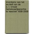 Inventaris van het archief van de o.-l.-vrouw hemelvaartparochie te heestert 1638-2009