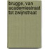 Brugge, van Academiestraat tot Zwijnstraat