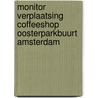 Monitor verplaatsing coffeeshop Oosterparkbuurt Amsterdam door Ralph Mennes