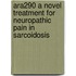 ARA290 a novel treatment for neuropathic pain in sarcoidosis