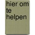 Hier om te helpen