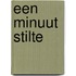 Een minuut stilte