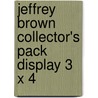 Jeffrey Brown Collector's Pack display 3 x 4 door Onbekend