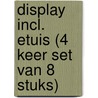 Display incl. etuis (4 keer set van 8 stuks) by Unknown