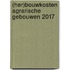(Her)bouwkosten agrarische gebouwen 2017