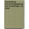 Handreiking vervormingsgedrag van funderingen op staal door Henk Brassinga