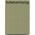 Faillietverklaring
