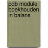PDB module boekhouden in balans door Tom van Vlimmeren