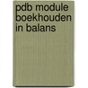 PDB module boekhouden in balans by Tom van Vlimmeren