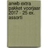 ANWB extra pakket Voorjaar 2017 - 25 ex. assorti