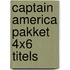 Captain America Pakket 4x6 titels