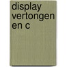 Display Vertongen en C door Swerts