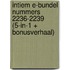 Intiem e-bundel nummers 2236-2239 (5-in-1 + bonusverhaal)