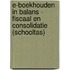 E-Boekhouden in Balans - Fiscaal en Consolidatie (Schooltas)