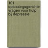 101 oplossingsgerichte vragen voor hulp bij depressie door Frederike Bannink