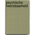 Psychische kwetsbaarheid