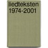 Liedteksten 1974-2001